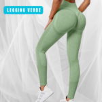 calça legging feminina verde