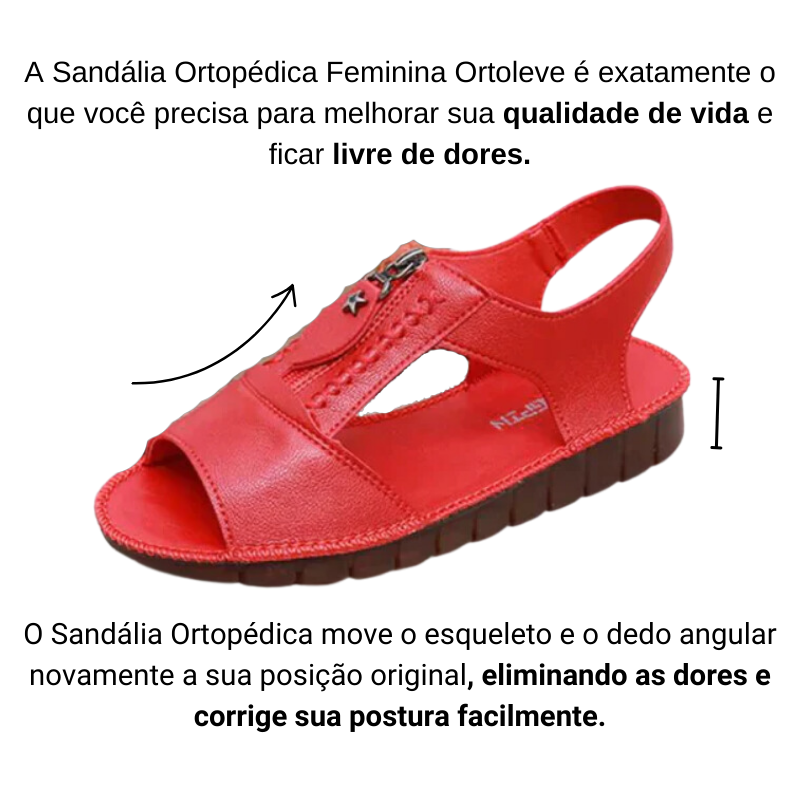 Sandália Ortopédica Confort