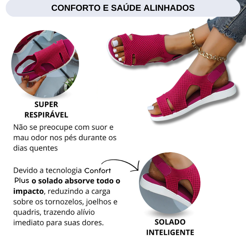 Sandália Ortopédica Confort