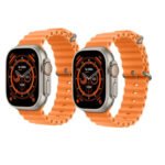 smartwatch serie 8 ultra laranja