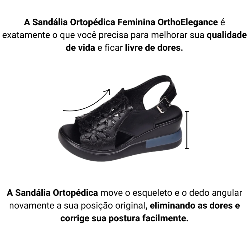 Sandália Ortopédica Feminina 